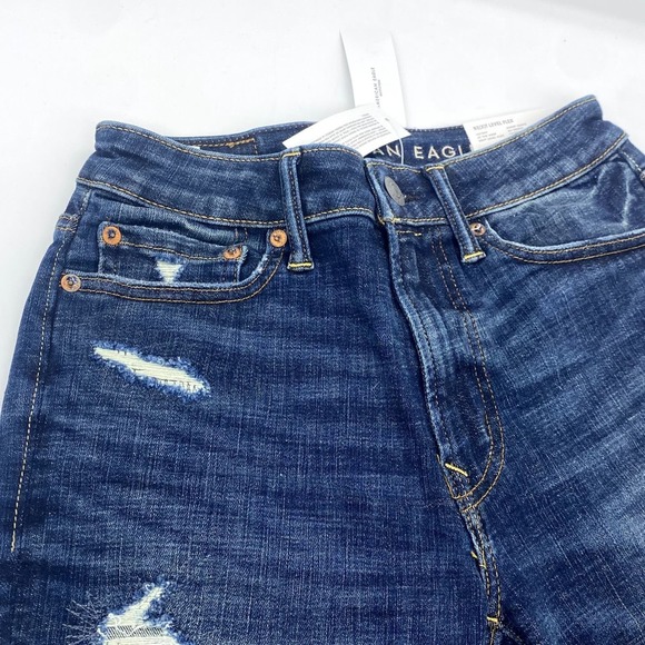 NWT American Eagle AE Next Level Stretch FLEX Bermuda Denim Jean Short 26 - Picture 5 of 11